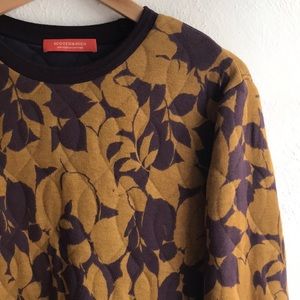Scotch & Soda Floral Print Sweatshirt | Medium